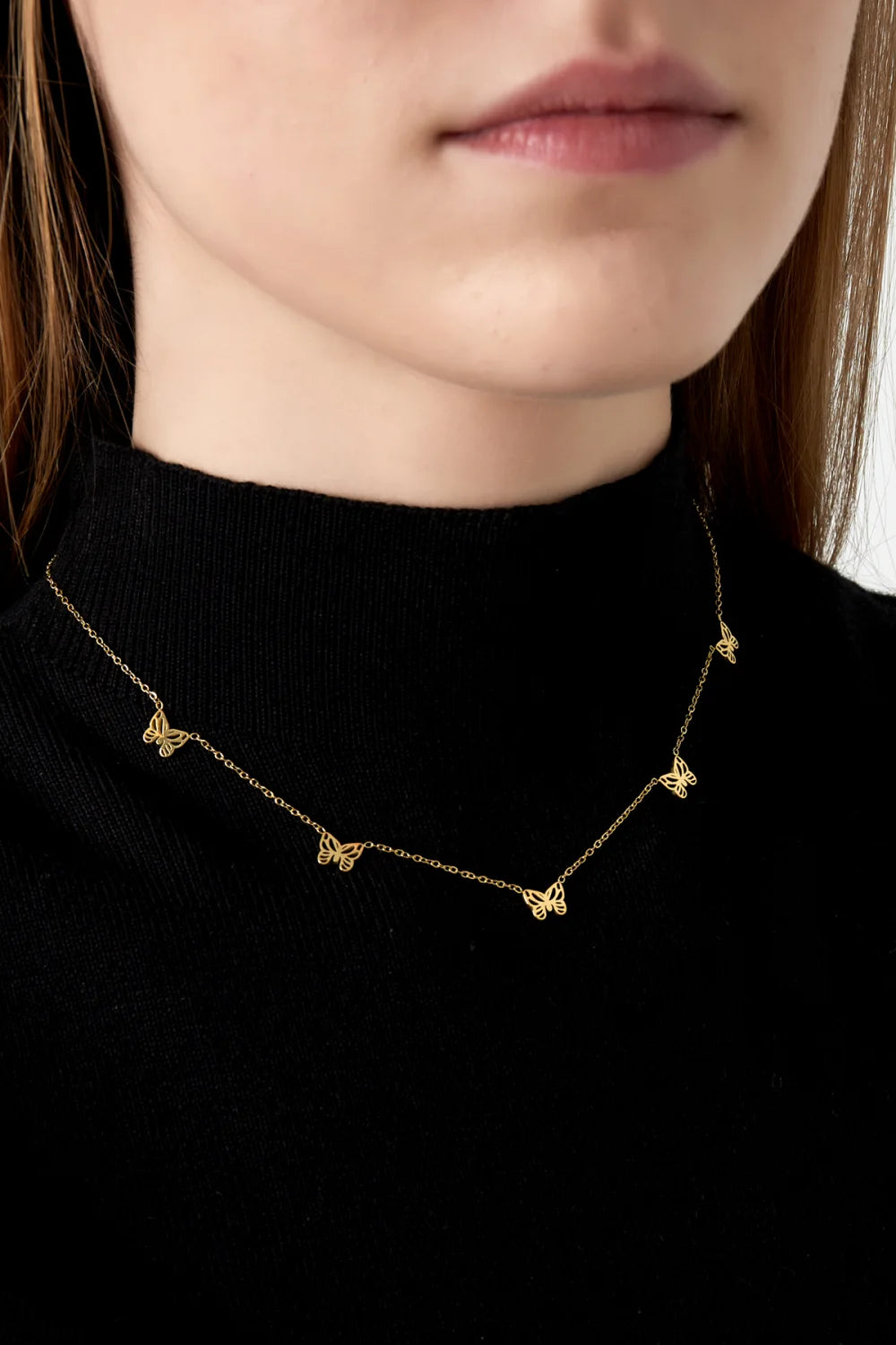 Vlinder ketting