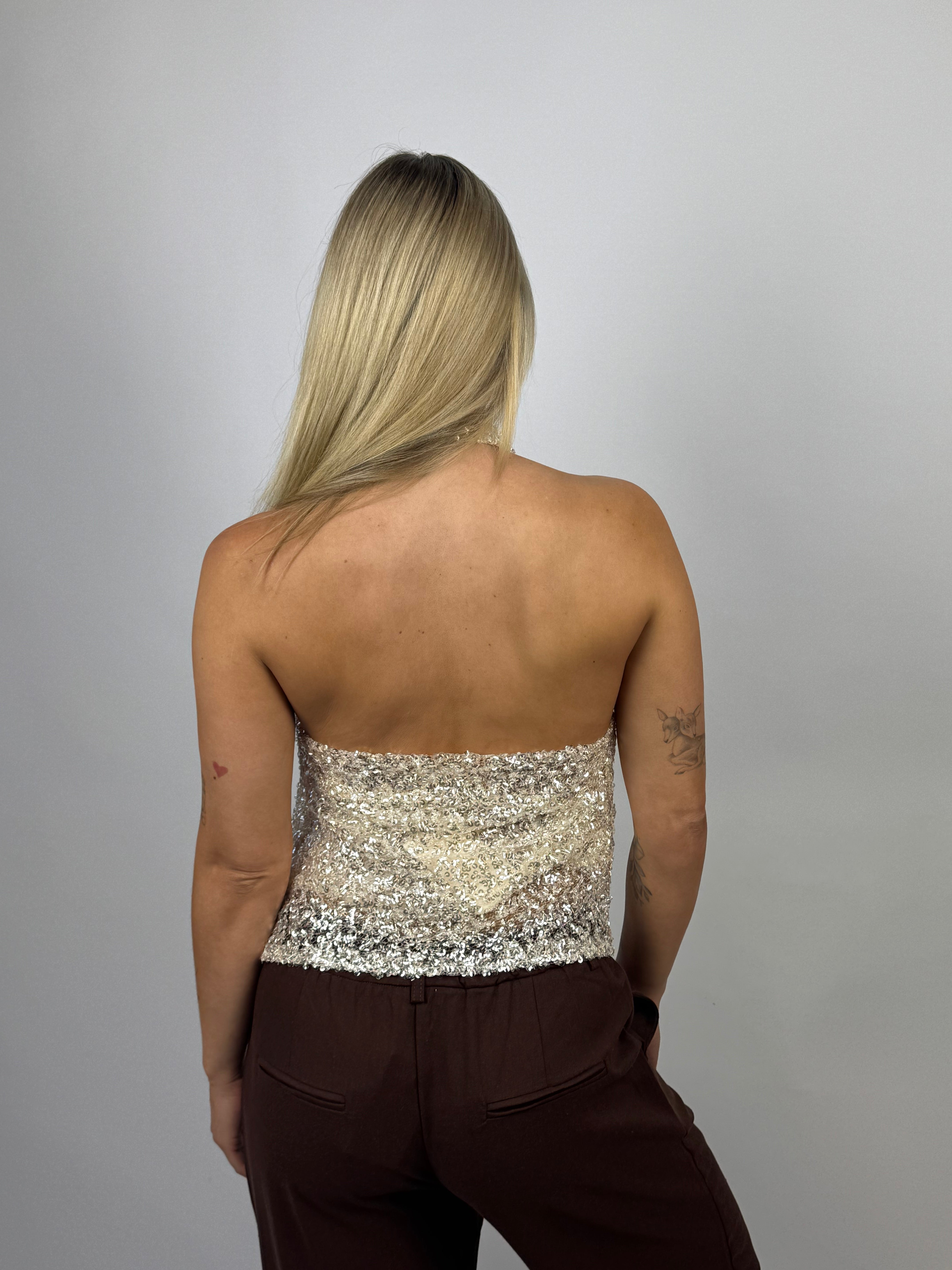 Glam halter top
