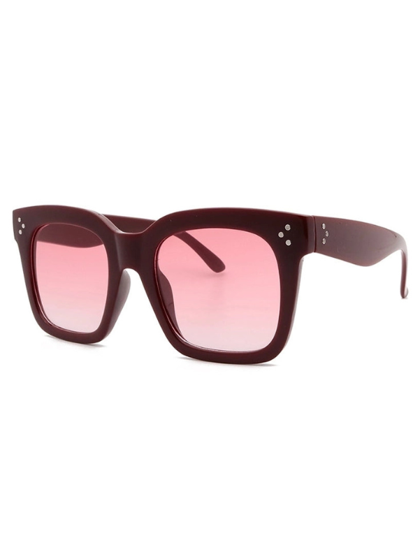 Zonnebril Khloe bordeaux