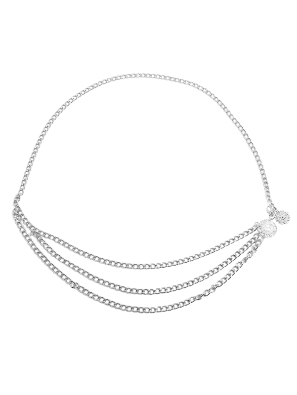 Nina chainbelt zilver